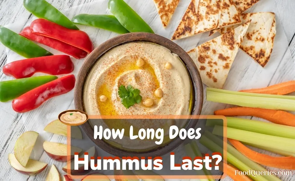 how long does hummus last in the fridge