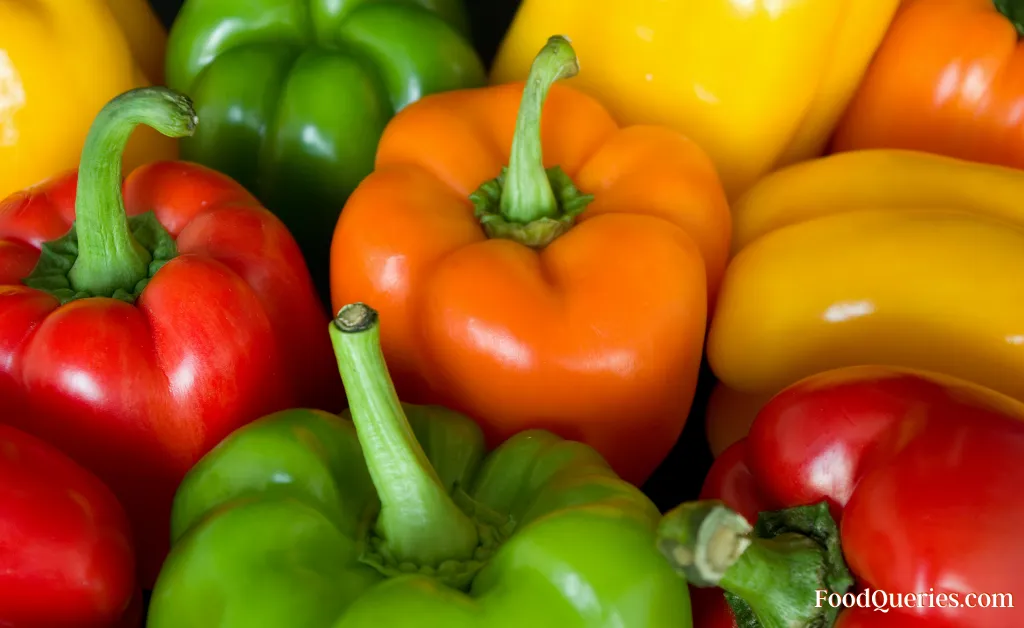 different types of bell pepper