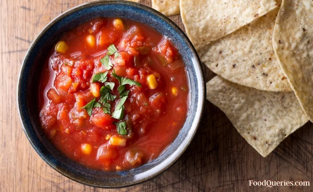 salsa in a bowl